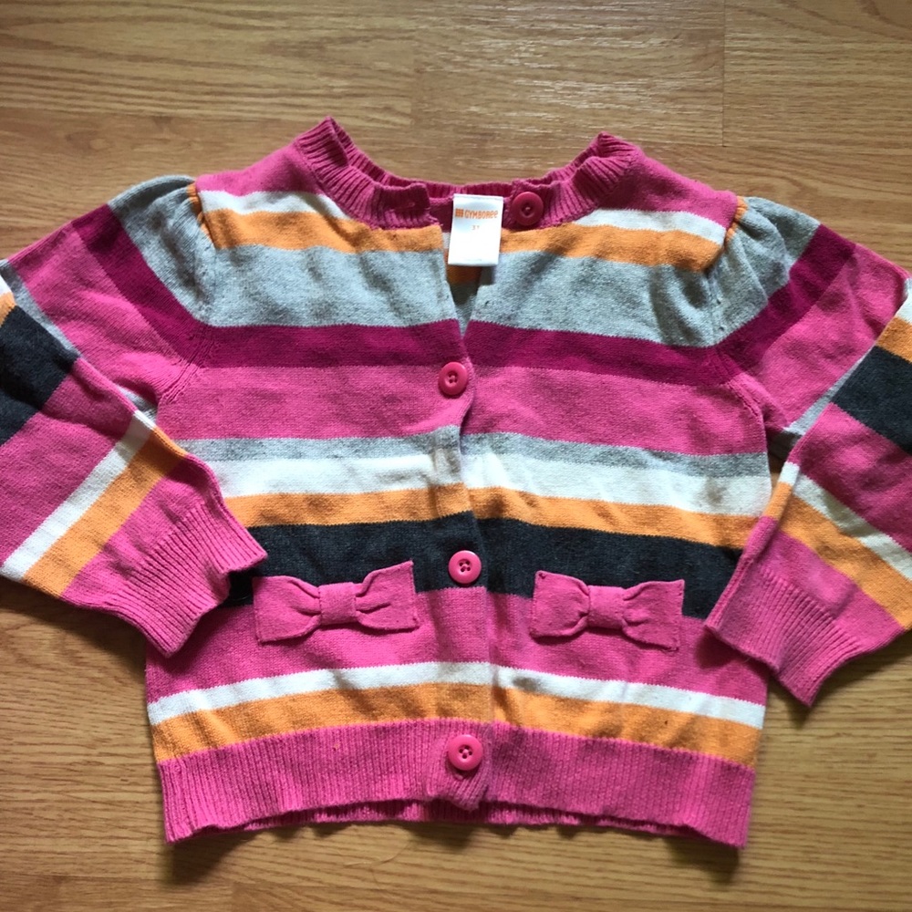 Girls 3T Cardi Button Up Sweater